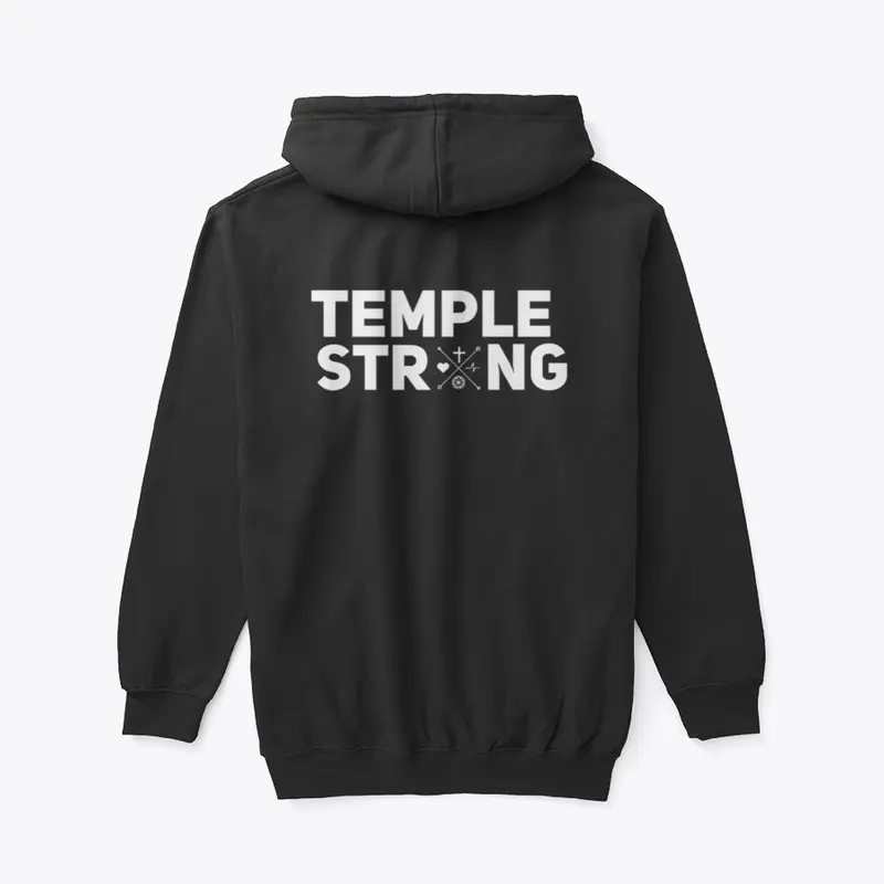 Temple Strong Zip Hoodie